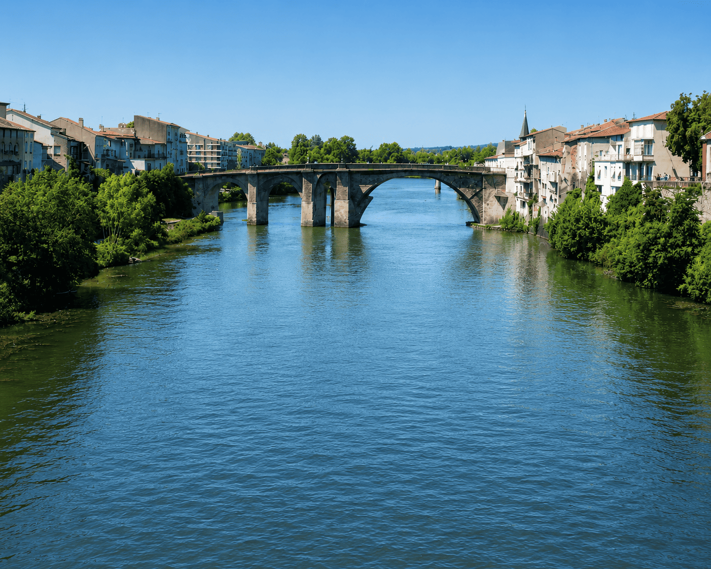 Le Lot à Villeneuve-sur-Lot